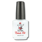 Atica Cuticle Oil Tea Tree 15ml – refreshing and nourishing oil for healthy cuticles and nails.