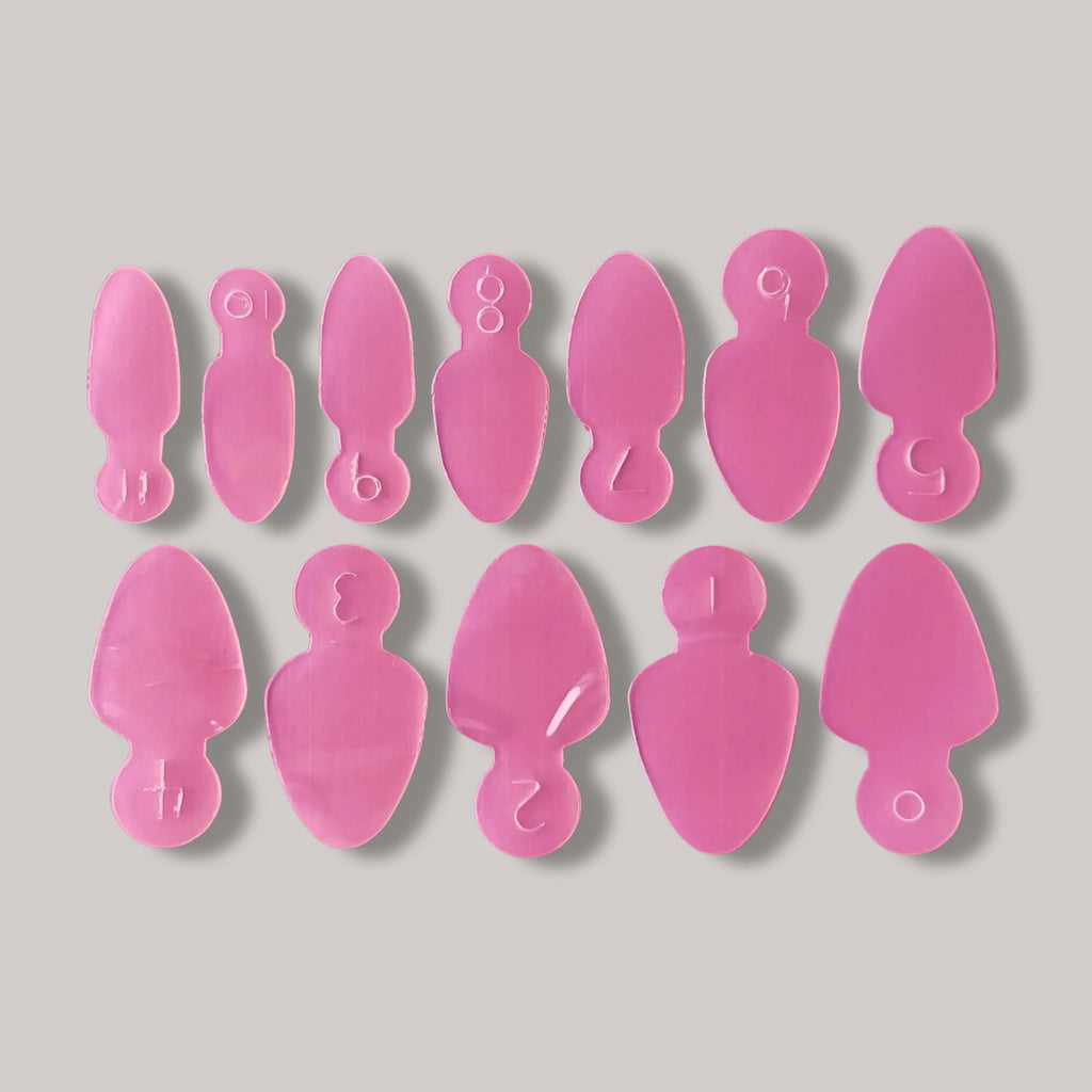 Jelly Gelly Silicone Pads for Dual Forms Shape Nr. 1.
