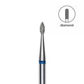 Staleks Pro Expert Diamond Nail Drill Bit Drop Blue head 1.6 mm working part 4 mm