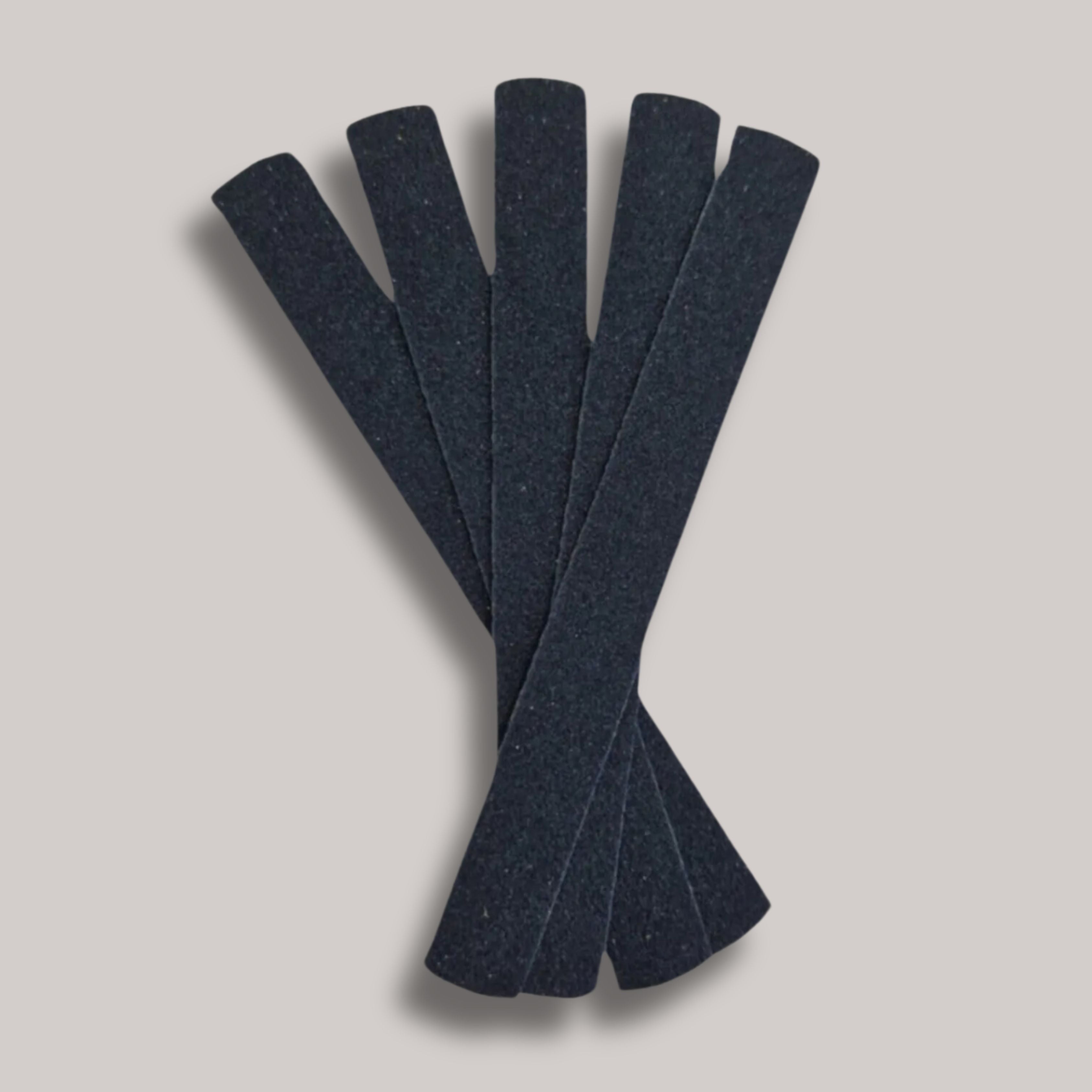 ProSteril Self-Adhesive Nail File Abrasives MAXI 100 Grit, 1 mm thickness, straight-shaped, 50 pcs, for shaping natural and artificial nails.
