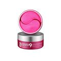 Medi-Peel Hyaluron Rose Peptide 9 Ampoule Eye Patch 60 pack container showing pink hydrogel patches