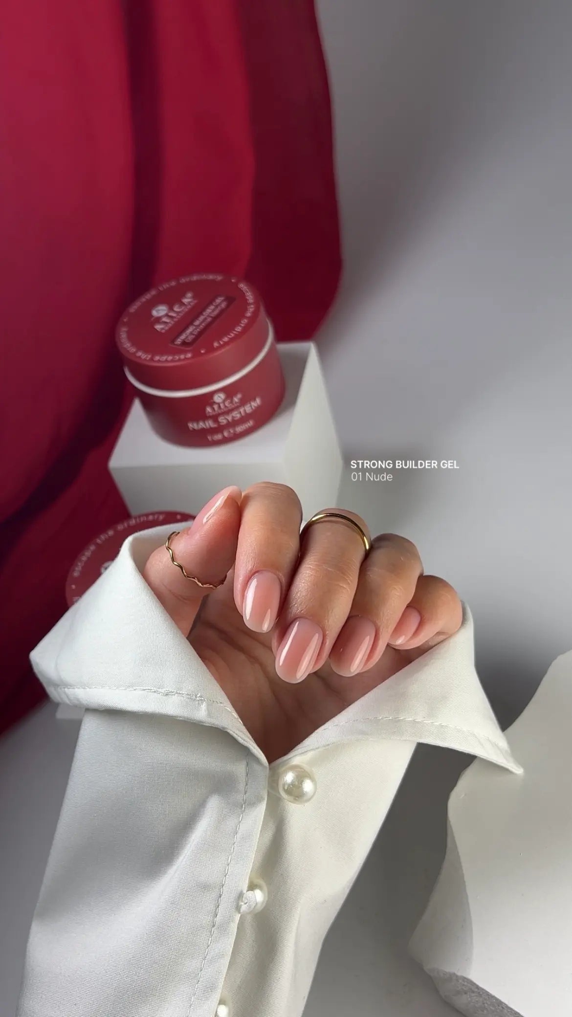 Strong Cover Gel - Nude 30ml.