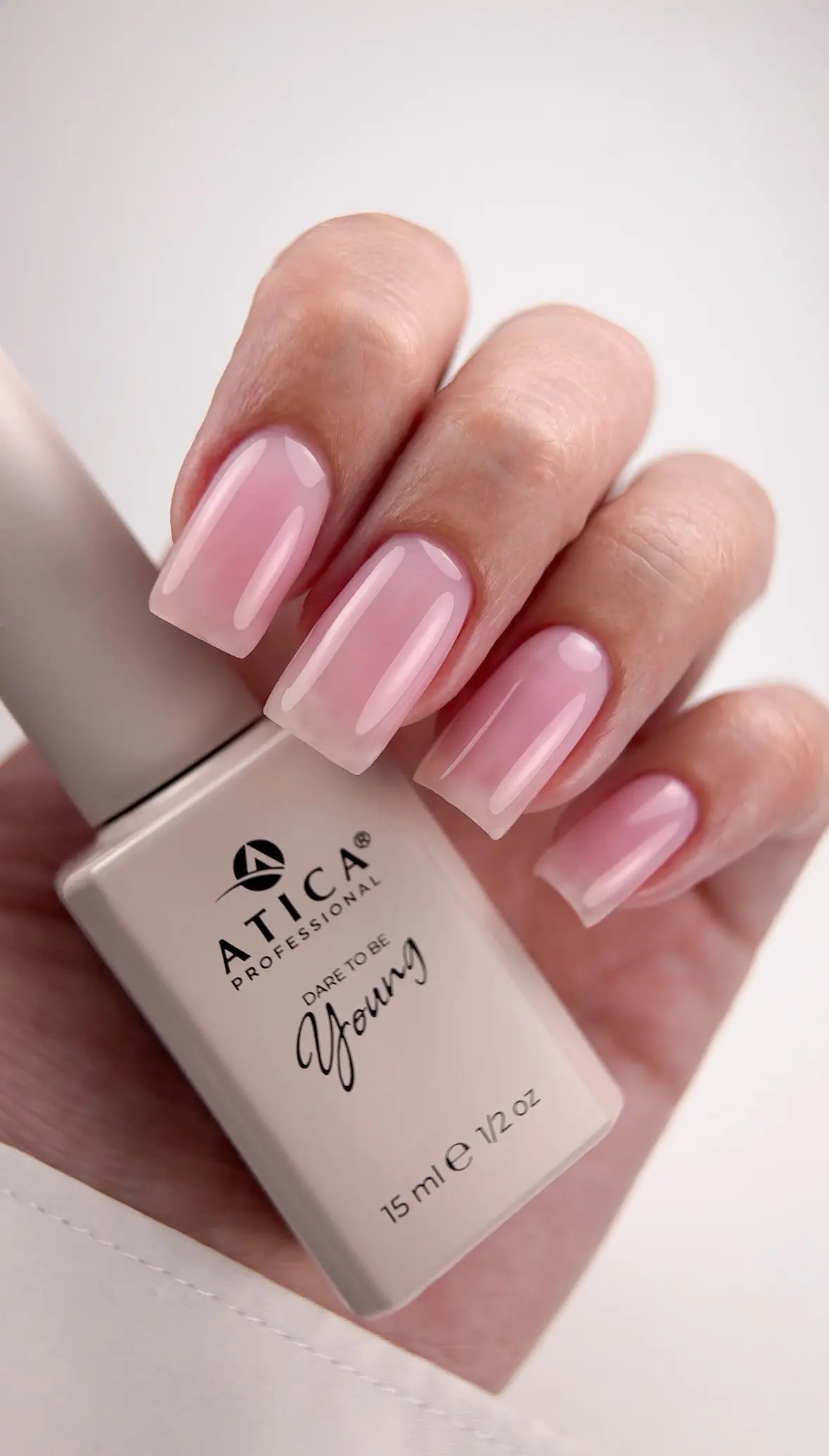 Atica Liquid Polygel - 08 Full Pink 15ml.
