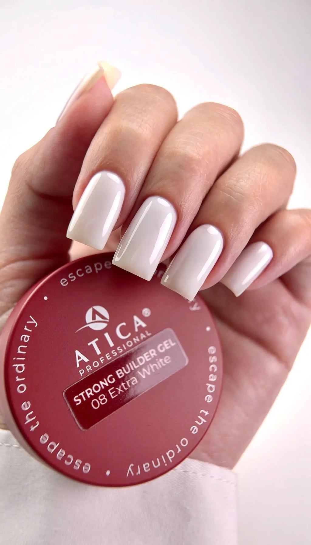 Strong Cover Gel – Extra White  30ml.