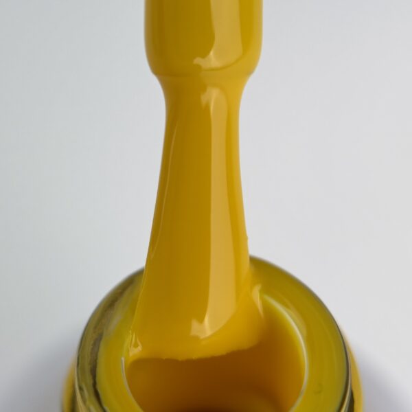Jelly Gelly Gel Nail Polish Mimosa – vibrant yellow gel polish in an 8ml bottle.