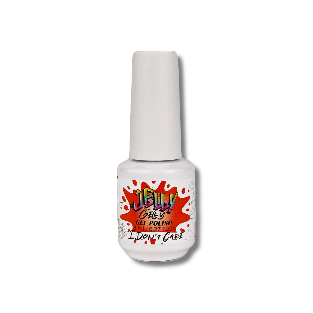 Jelly Gelly Gel Nail Polish I Don’t Care – an 8ml bottle of rebellious, statement-making gel polish.