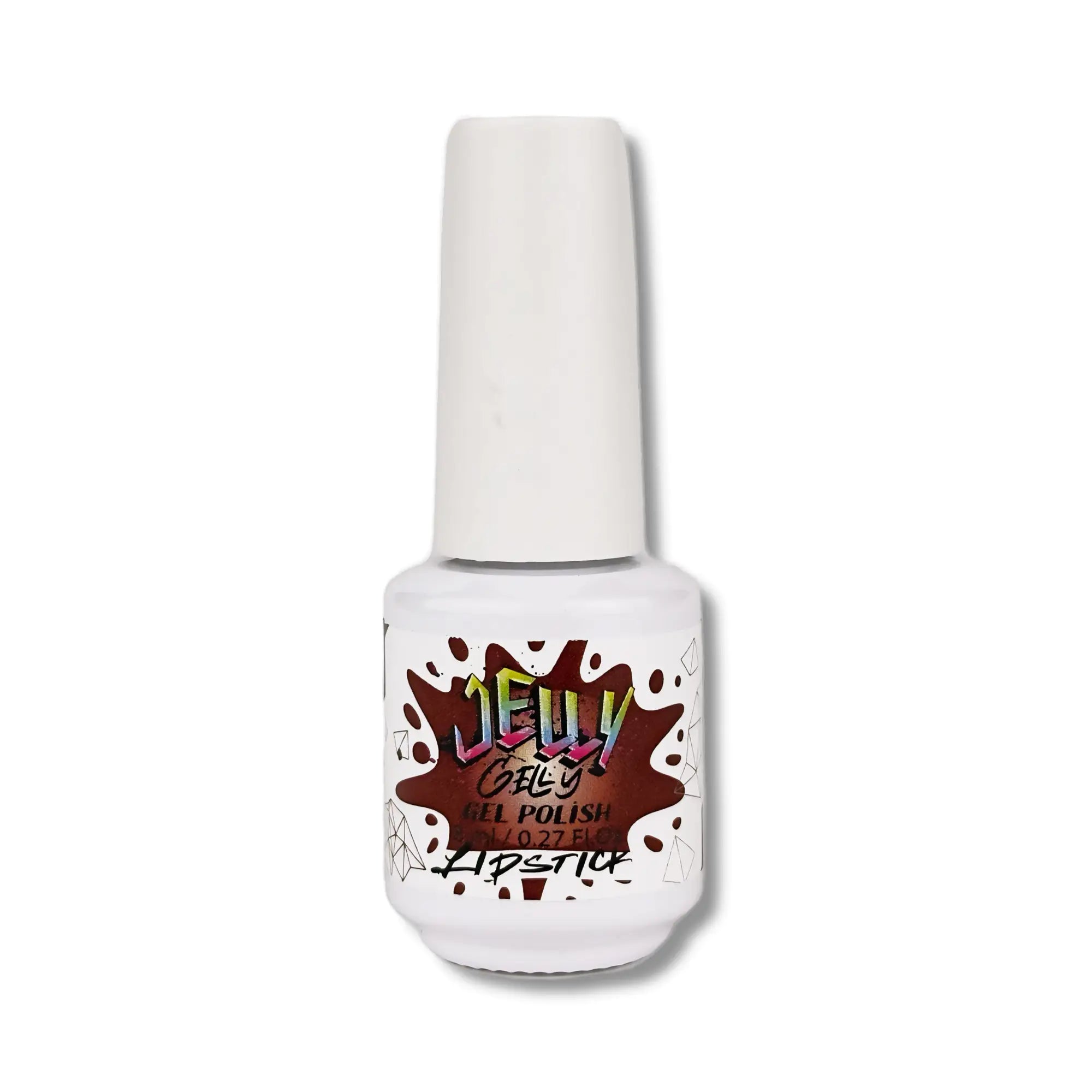 Jelly Gelly Gel Nail Polish Lipstick – vibrant, richly pigmented gel polish in an 8ml bottle.