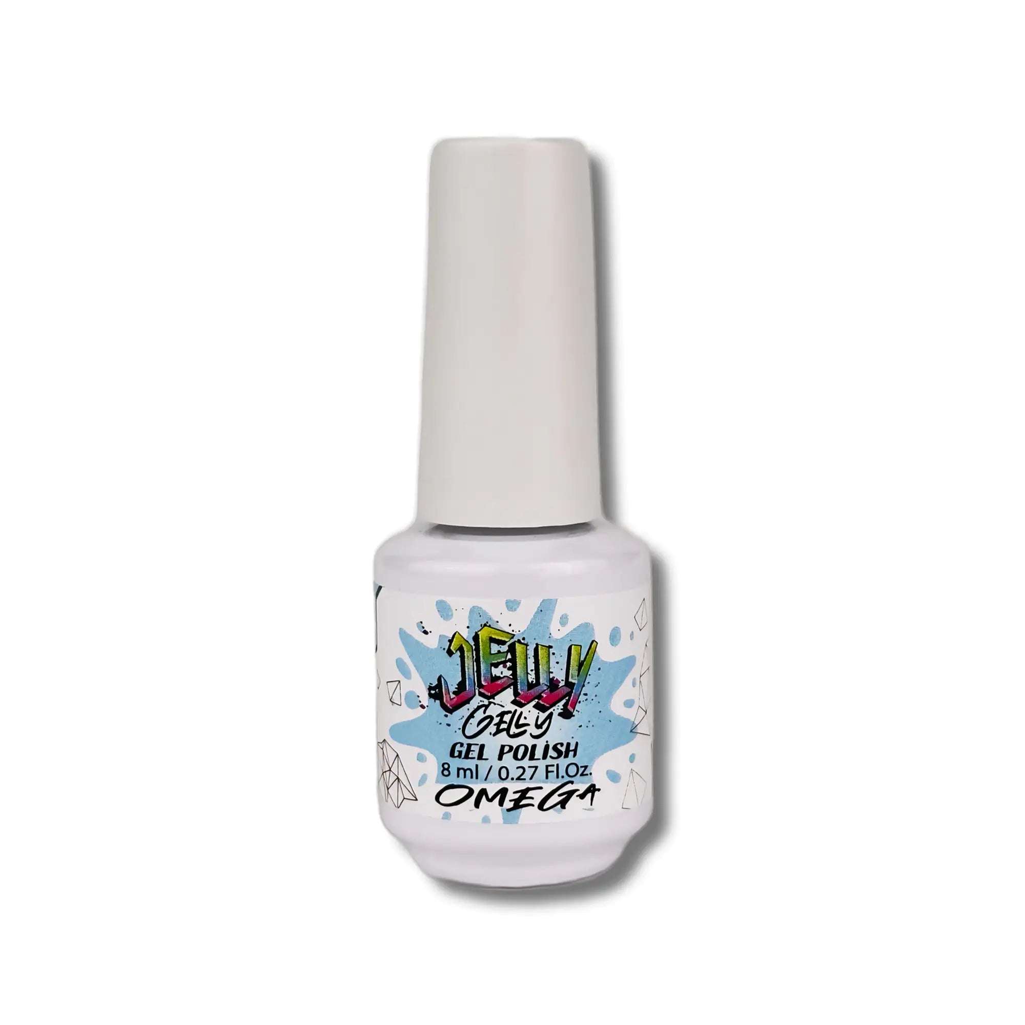 Jelly Gelly Gel Nail Polish Omega – an 8ml bottle of deep, sophisticated gel polish.