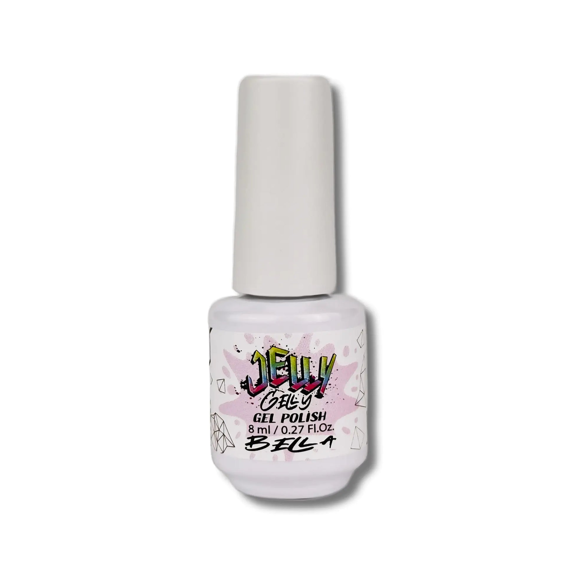 Jelly Gelly Gel Nail Polish Bella – elegant, high-gloss gel polish in an 8ml bottle.