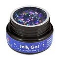 Atica Jolly Gel Indigo 8ml – jar with deep indigo glitter gel.