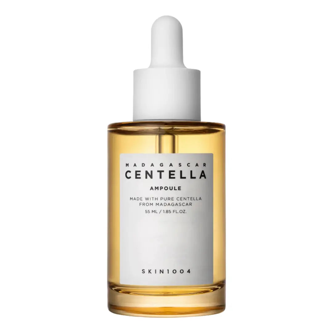 SKIN1004 Madagascar Centella Ampoule 55ml glass bottle showing lightweight soothing facial serum