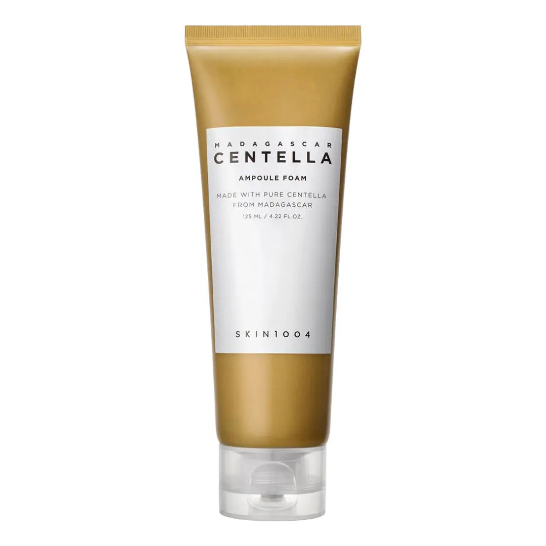 SKIN1004 Madagascar Centella Ampoule Foam 125ml tube showing gentle creamy cleanser