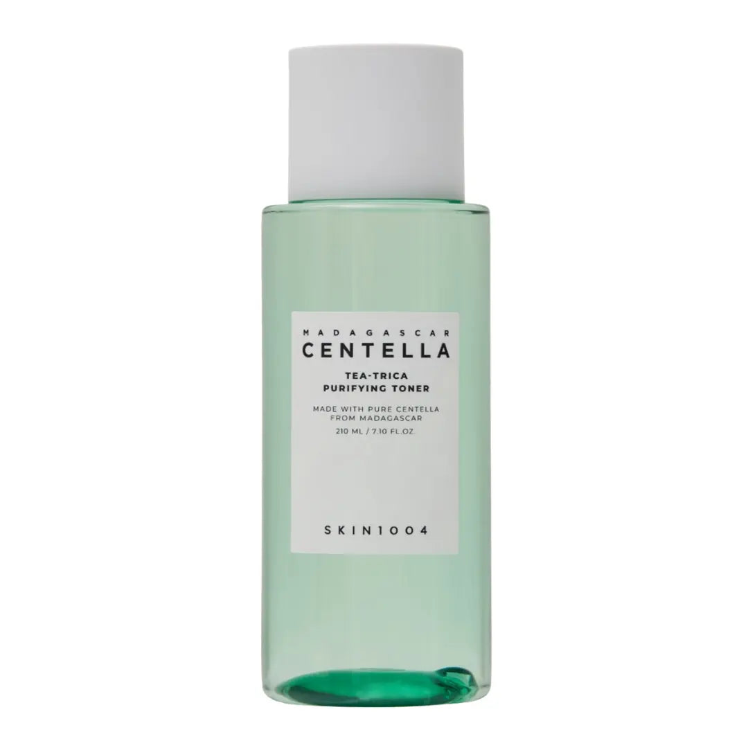 SKIN1004 Madagascar Centella Tea-Trica Purifying Toner 210ml bottle showing daily oil control toner
