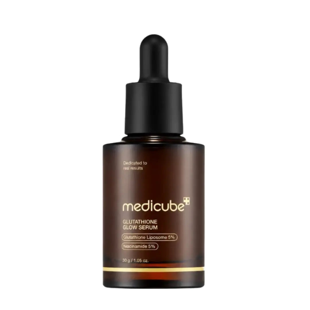 Medicube AGE-R Glutathione Glow Serum 30g bottle, brightening serum with glutathione for dull uneven skin