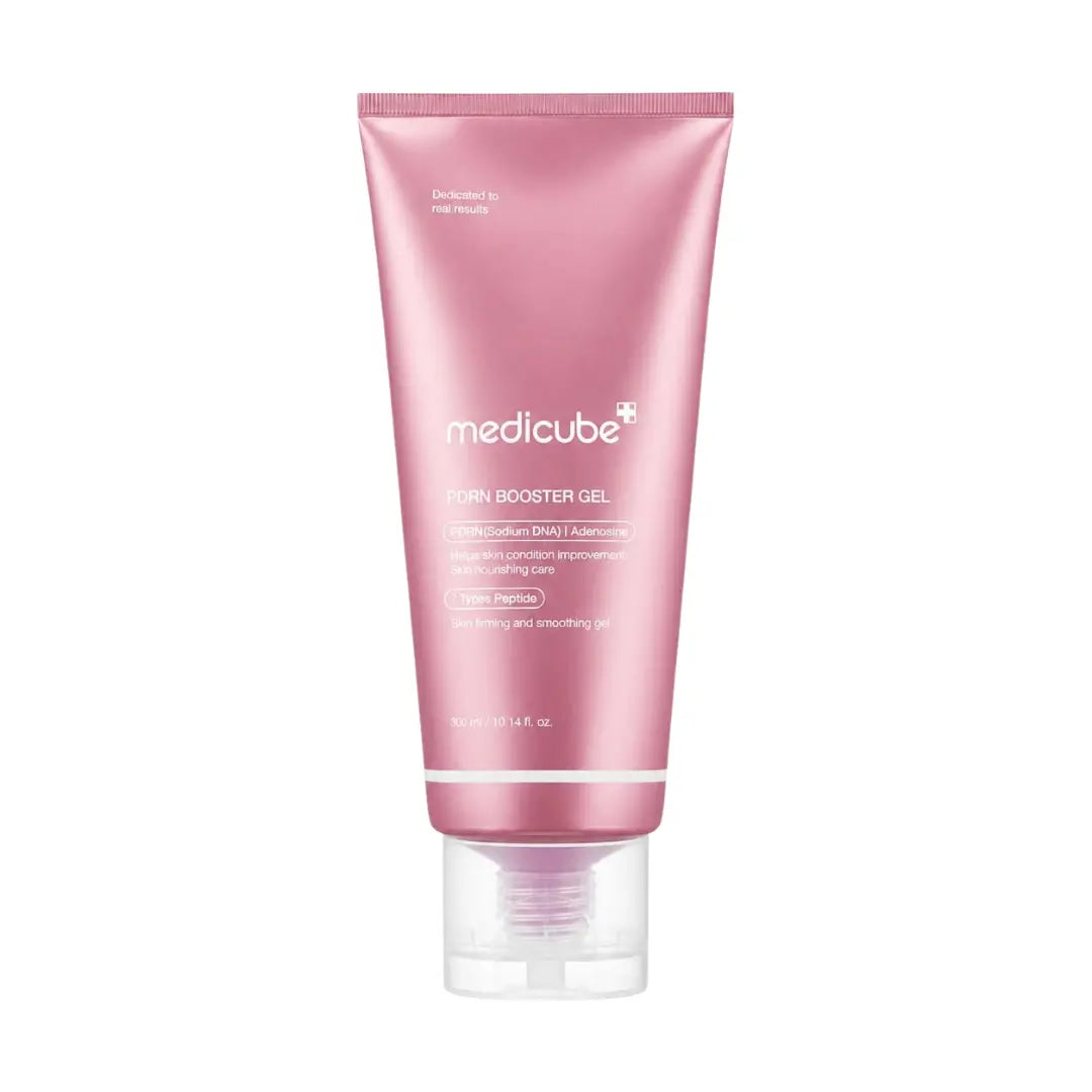 Medicube AGE-R PDRN Booster Gel 300ml bottle, hydrating PDRN gel for use with AGE-R devices