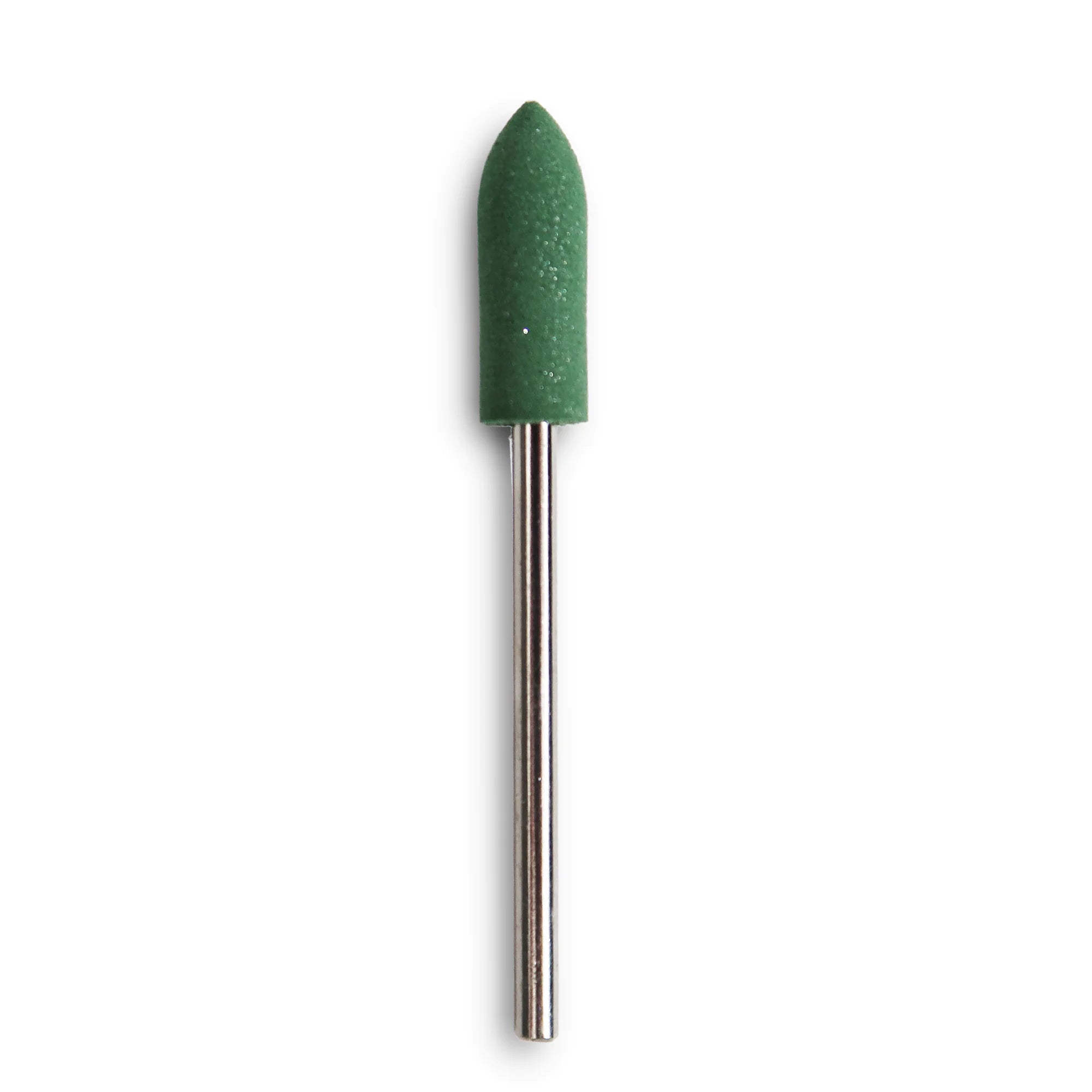 Nail Drill Bit With Silicone Polishing Tip