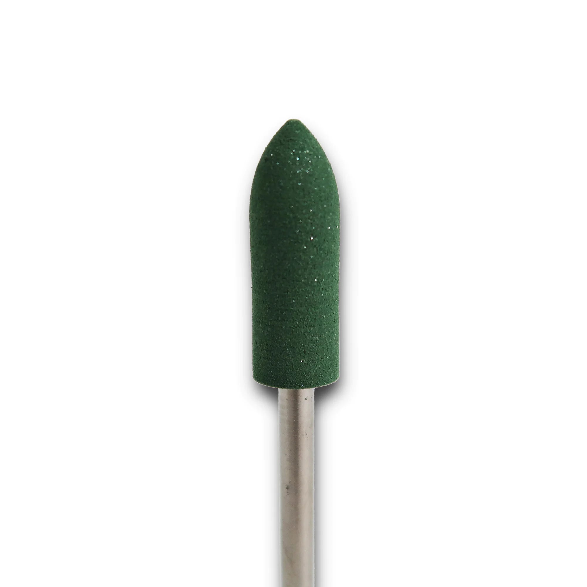 Nail Drill Bit With Silicone Polishing Tip