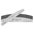 Staleks PRO expert 40 crescent half moon mineral nail file 100 100 grit 25 pcs pack