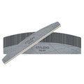 Staleks Smart 40 crescent mineral nail files 150/150 grit, 25-piece pack, single-use gray nail files