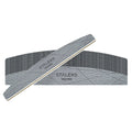 Staleks Smart 40 crescent mineral nail files 150/180 grit, 25-piece pack, single-use gray nail files