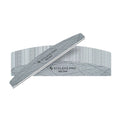 Staleks Smart 40 crescent mineral nail files 180/240 grit, 25-piece pack, single-use gray nail files