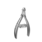 Staleks Pro Smart 30 Cuticle Nippers 5mm with short rounded handles and coil spring