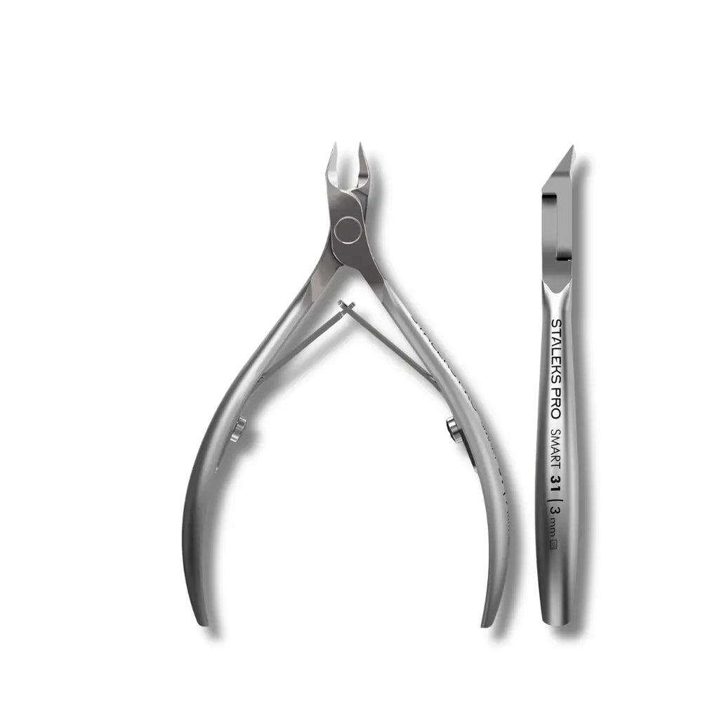 Staleks Pro Smart 31 Cuticle Nippers 3mm with short rounded handles