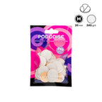 Staleks PRO pododisc white disposable refill pads no foam size M 240 grit 50 pcs pack