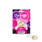 Staleks Expert 25 Pododisc L adhesive pedicure files on soft foam layer, 240 grit, 50-piece pack, single-use white abrasive files