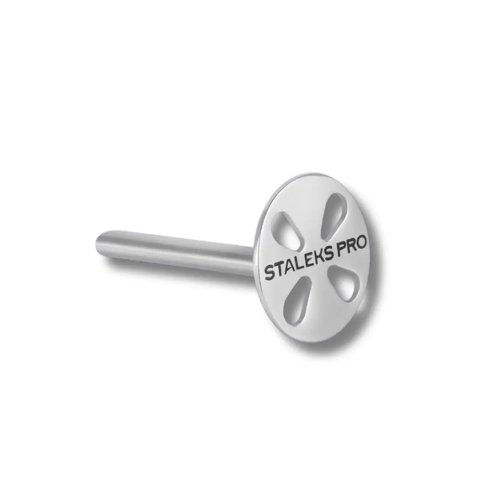 Staleks PRO pododisc expert pedicure stainless steel disc size S 15mm with 5 files