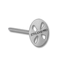 Staleks PRO pododisc expert elongated leg vacuum pedicure stainless steel disc size L 25mm with 5 files