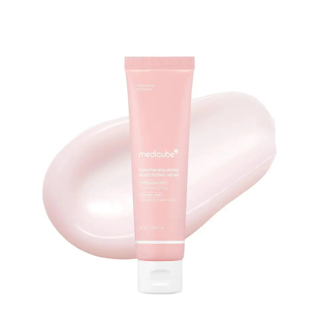 Medicube PDRN Pink Hyaluronic Moisturizing Cream regenerating firming 50ml jar