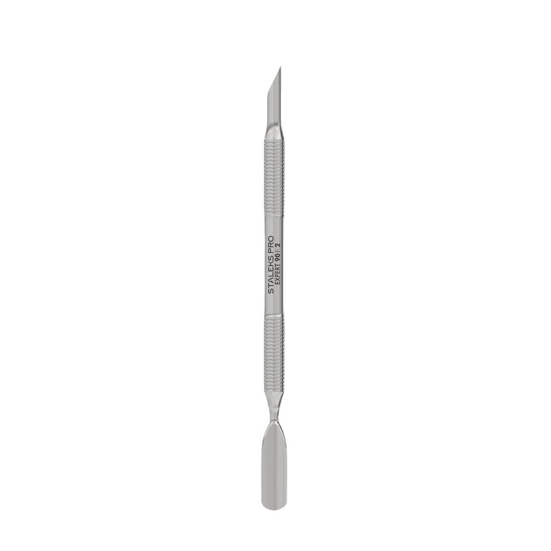 Manicure Pusher EXPERT 90 TYPE 2 (Beveled And Rounded Wide Pusher)