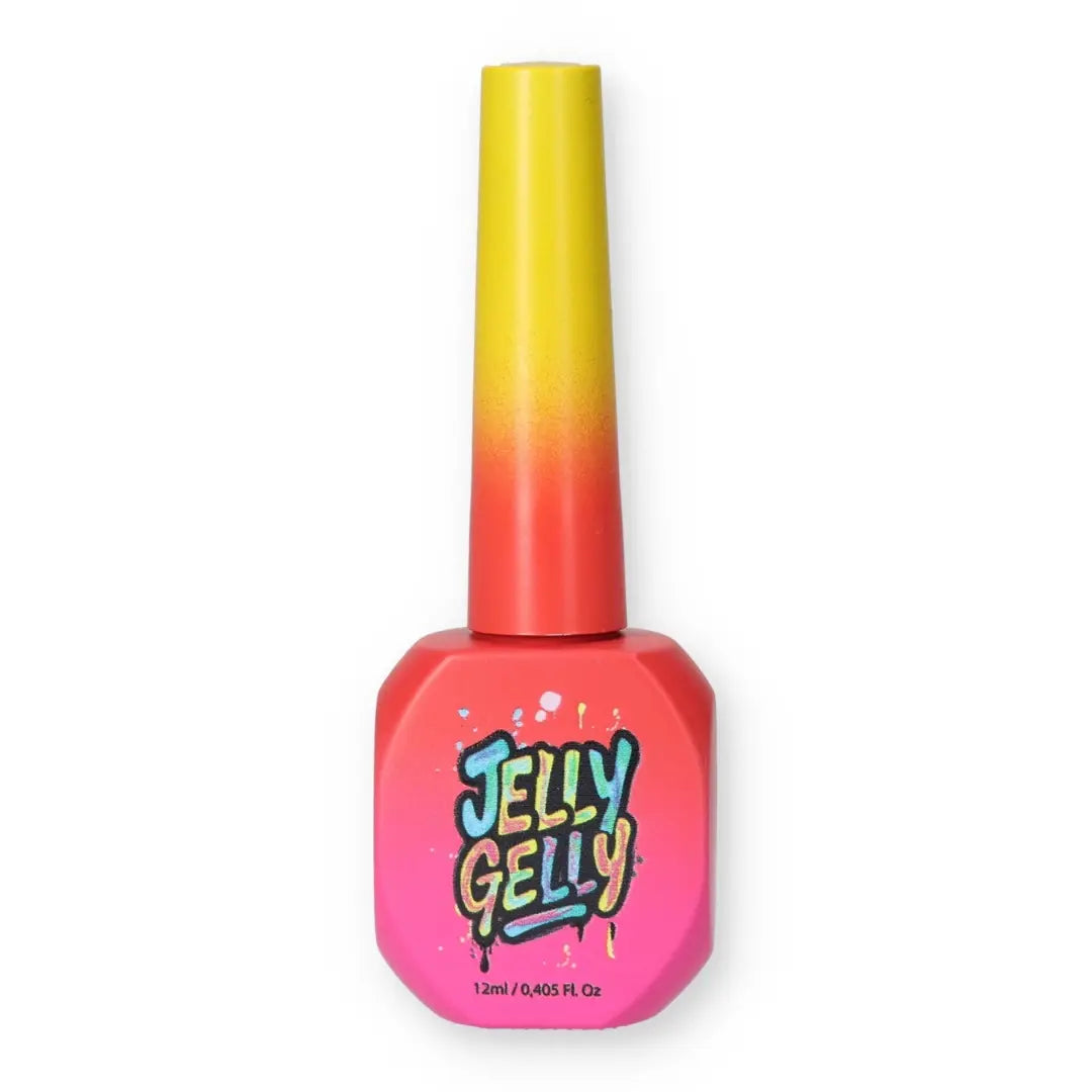 Jelly Gelly Pedibase Clear – 12ml pedicure base gel bottle.