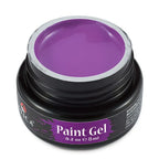 Atica Paint Gel Violet 8ml – jar of violet gel paint for nail art.
