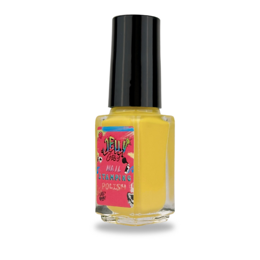 Jelly Gelly Stamping Nail Polish Yellow - 6ml.