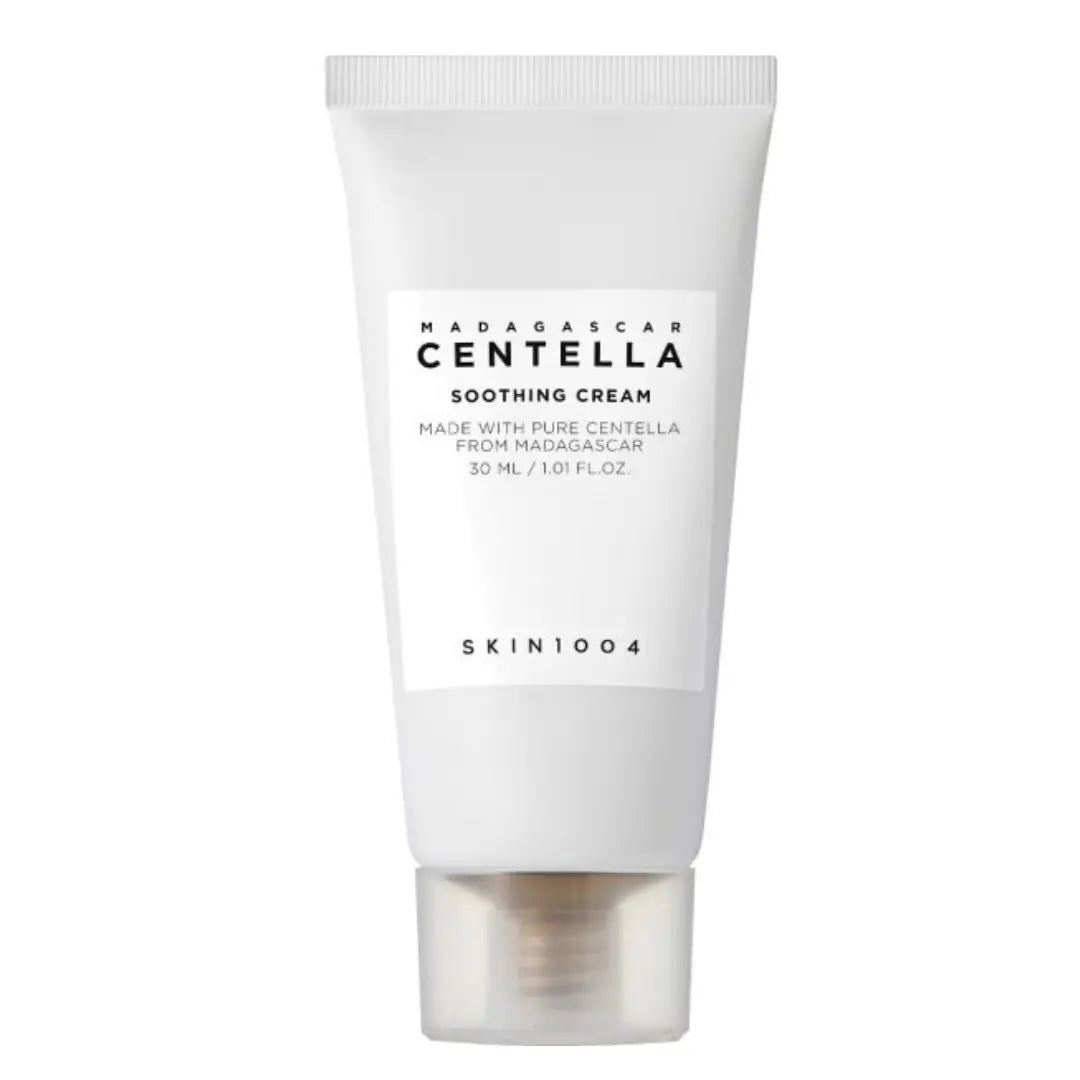 SKIN1004 Madagascar Centella Soothing Cream 30ml tube, barrier repair moisturizer