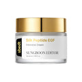 Sungboon Editor Silk Peptide EGF Intensive Cream 50ml jar, firming glass-skin moisturiser with collagen threads
