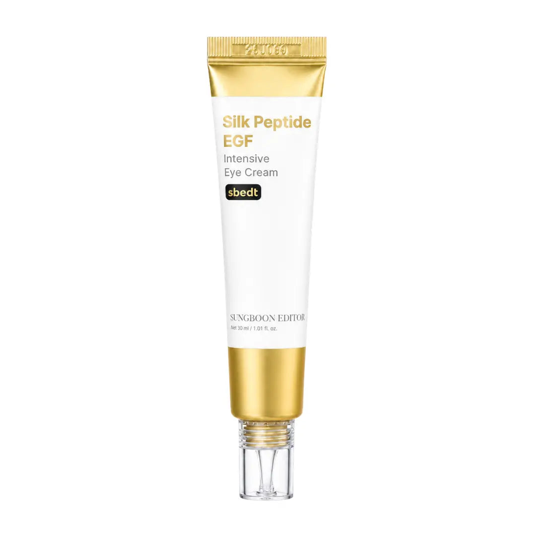 Sungboon Editor Silk Peptide EGF Intensive Eye Cream 30ml tube, anti-ageing eye cream for fine lines and dark circles