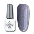 Atica TWILIGHT Gel Polish in Antares – muted violet shimmer gel polish bottle, 7.5ml