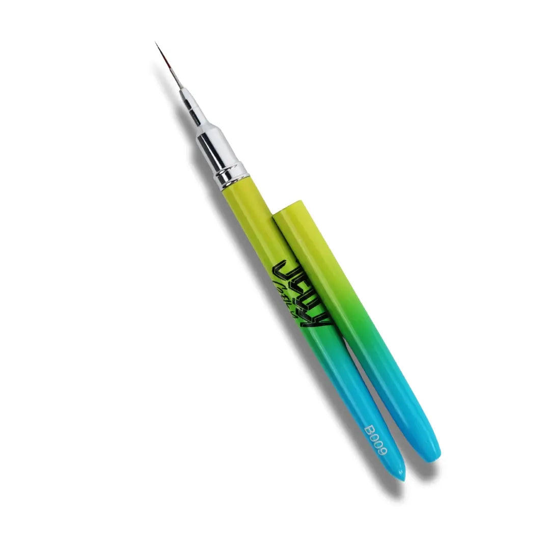 Jelly Gelly Nail Art Brush – Thin 9mm · precision 9mm striping brush for detailed nail design.