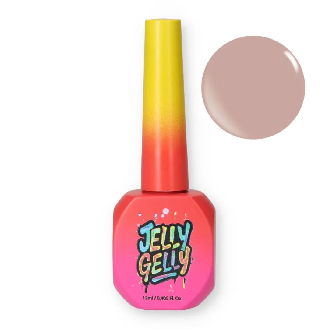 Jelly Gelly Hard Bottle Gel – Debutante 12ml bottle.