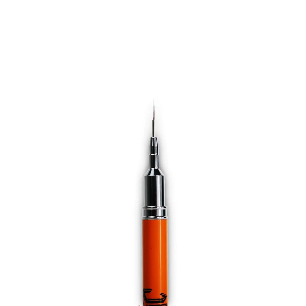 Jelly Gelly Nail Art Brush – Thin 7mm · precision striping brush with UV cap for nail design.