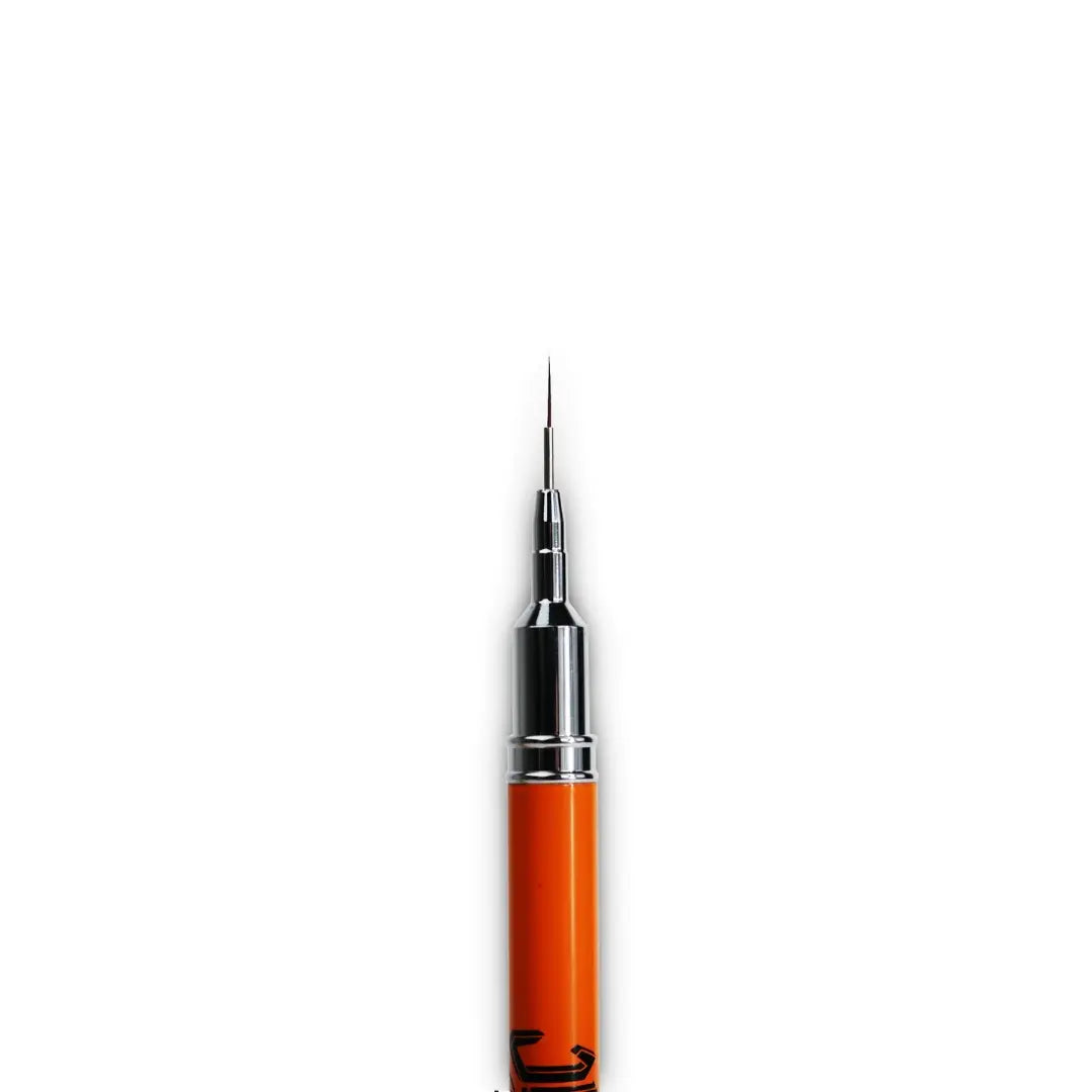 Jelly Gelly Nail Art Brush – Thin 7mm · precision striping brush with UV cap for nail design.