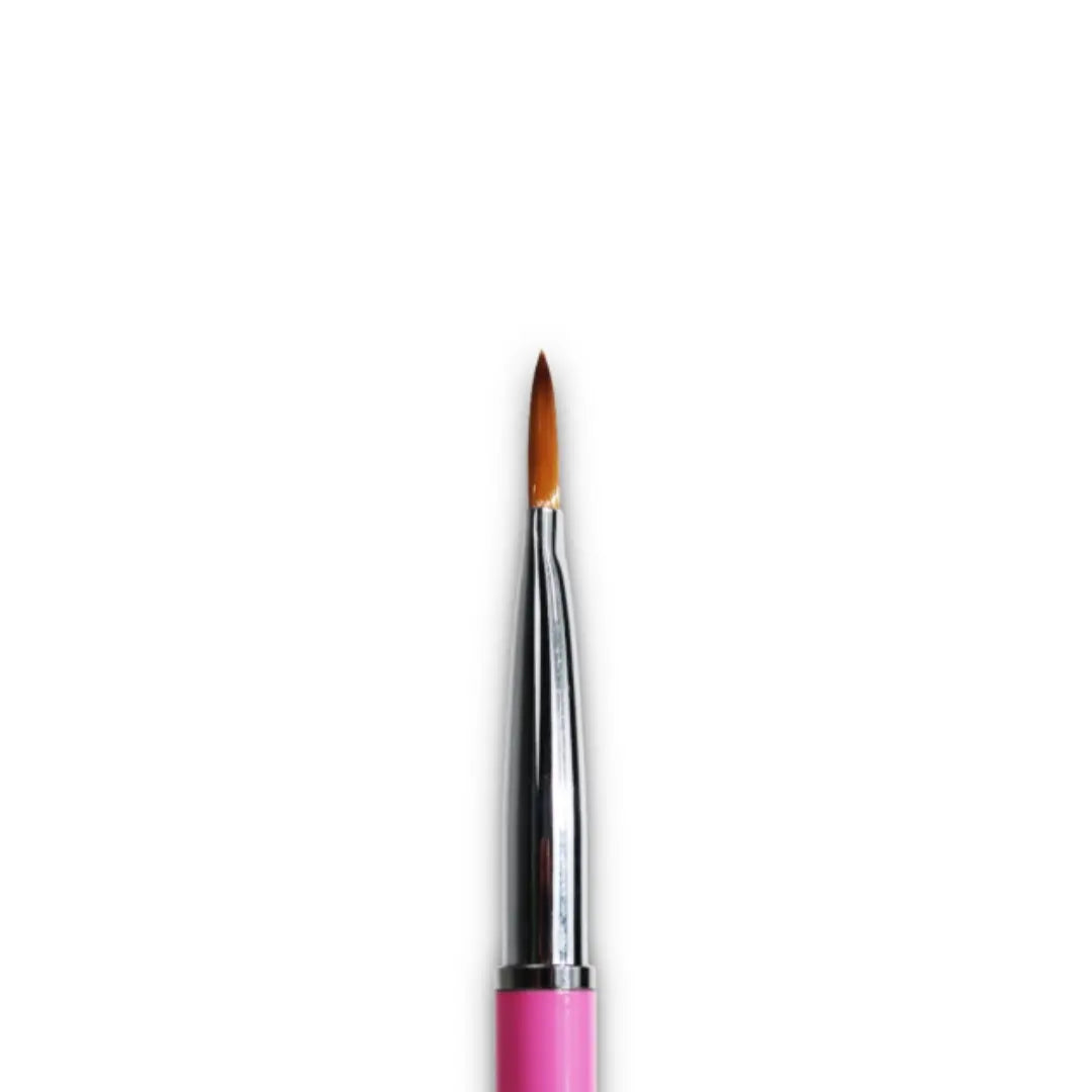 Jelly Gelly Oval Acrylic/Polygel Brush – Long Hair · long-bristle brush for sculpting acrylic and polygel nails.