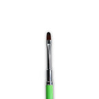 Jelly Gelly Oval Brush – Long Hair · professional long bristle brush for smooth gel and polygel application.

