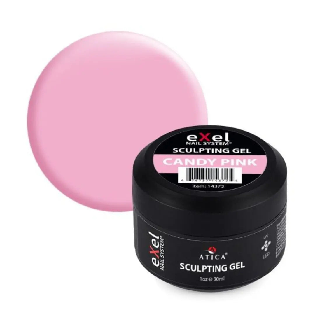 Atica eXel Sculpting Gel Candy Pink – Builder Gel 30ml
