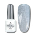 Atica TWILIGHT Gel Polish in Capella – pale grey-blue shimmer gel polish bottle, 7.5ml