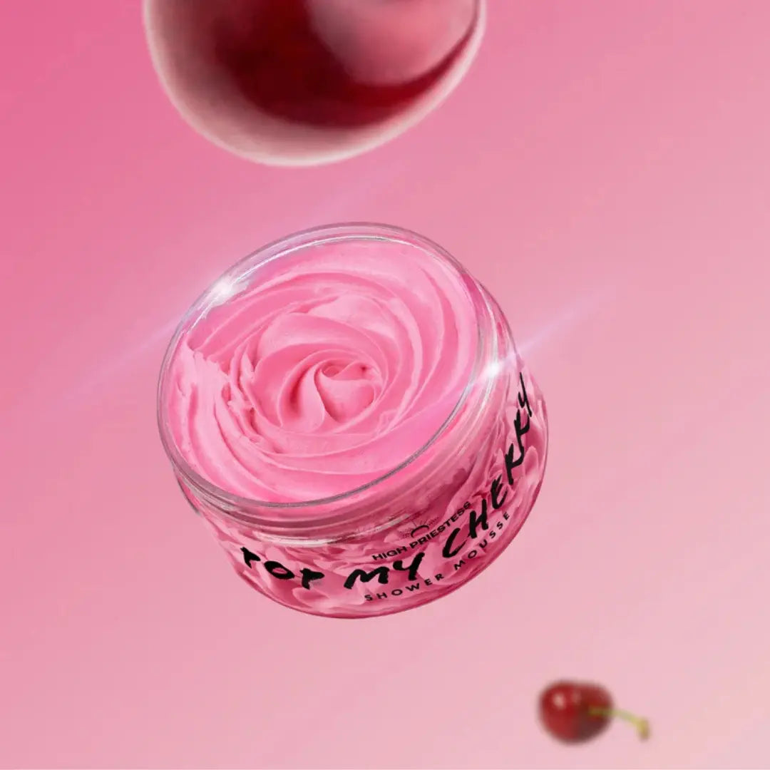 Shower Mousse Pop My Cherry Cherry – Natural Vegan Shower Foam 200ml