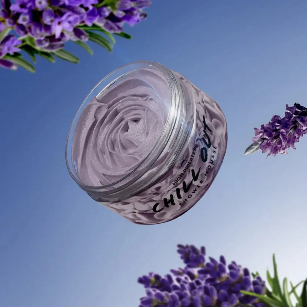  Shower Mousse Chill Out Lavender – Natural Vegan Shower Foam 200ml